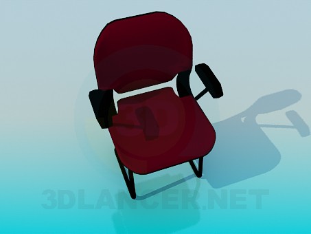 3d model Chair in the office - preview 3d model Chair in the office - preview