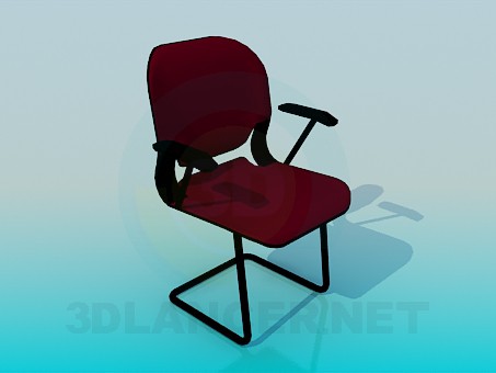 3d model Chair in the office - preview 3d model Chair in the office - preview