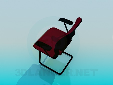 3d model Chair in the office - preview 3d model Chair in the office - preview