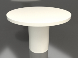 Mesa de comedor DT 011 (D=1100x750, color plástico blanco)