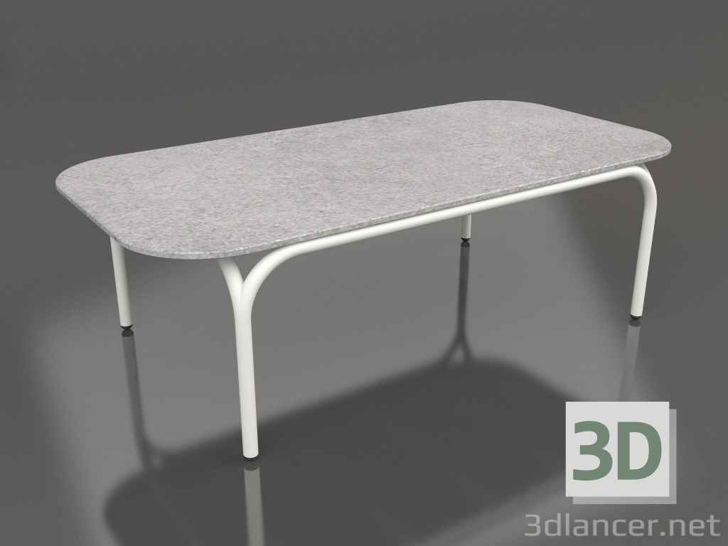 3d model Coffee table (Agate gray, DEKTON Kreta) - preview