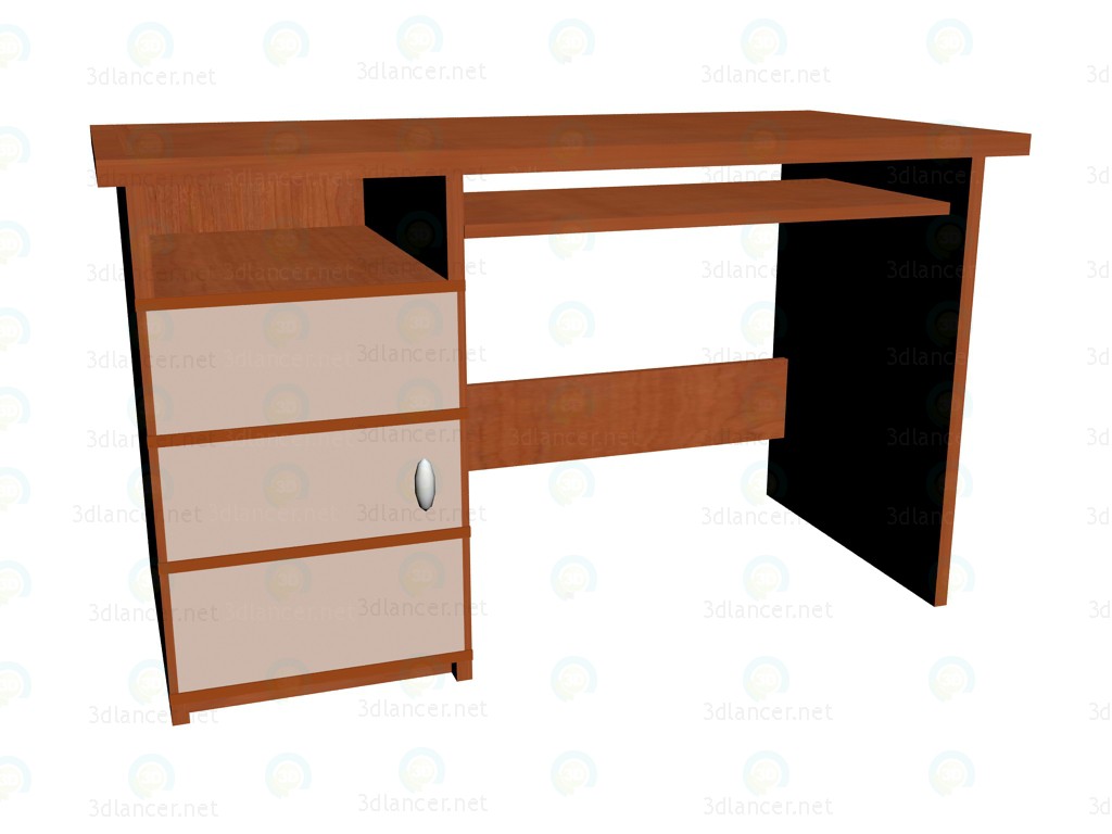 3d model Mesa de escritorio - vista previa