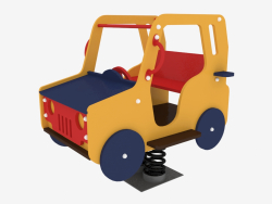 Rocking chair d'une aire de jeux pour enfants Jeep (6101)