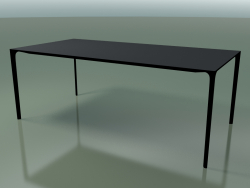 Table rectangulaire 0805 (H 74 - 100x200 cm, stratifié Fenix F06, V39)