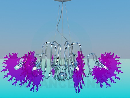 modelo 3D Araña de luces - escuchar modelo 3D Araña de luces - escuchar