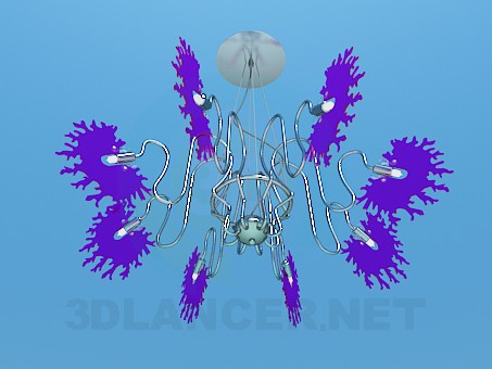 modelo 3D Araña de luces - escuchar modelo 3D Araña de luces - escuchar