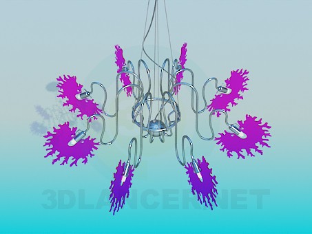 modelo 3D Araña de luces - escuchar modelo 3D Araña de luces - escuchar
