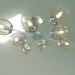 3d model Ceiling chandelier Polla 30154-8 (chrome) - preview