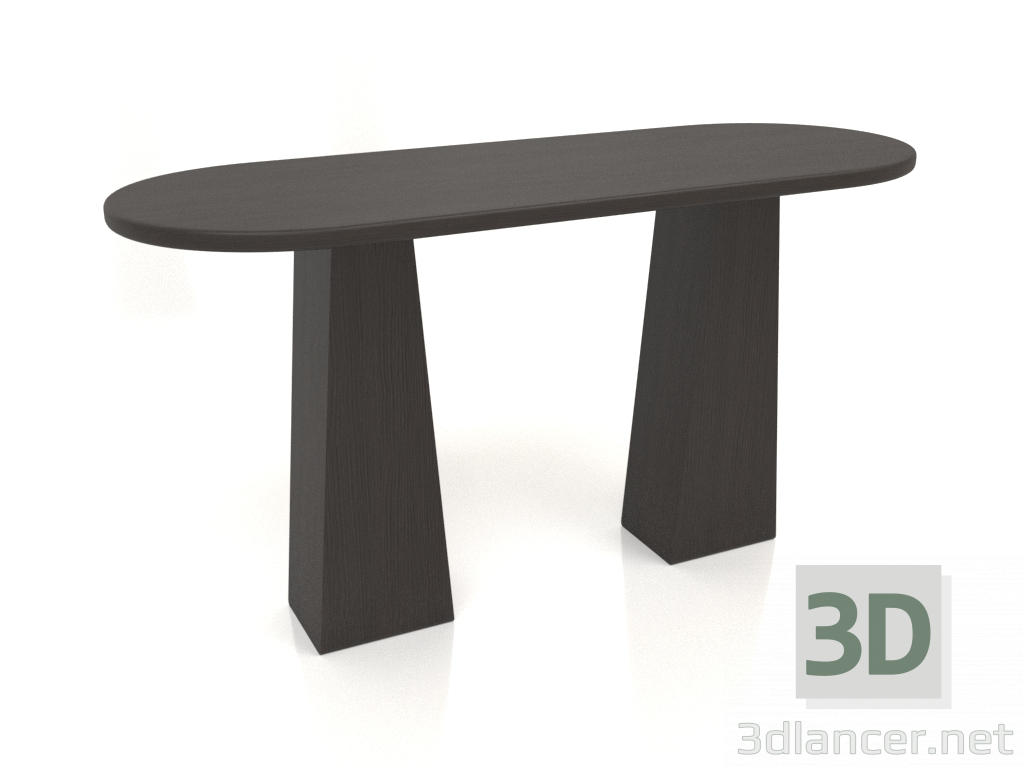 modèle 3D Table RT 10 (1400x500x750, bois marron) - preview