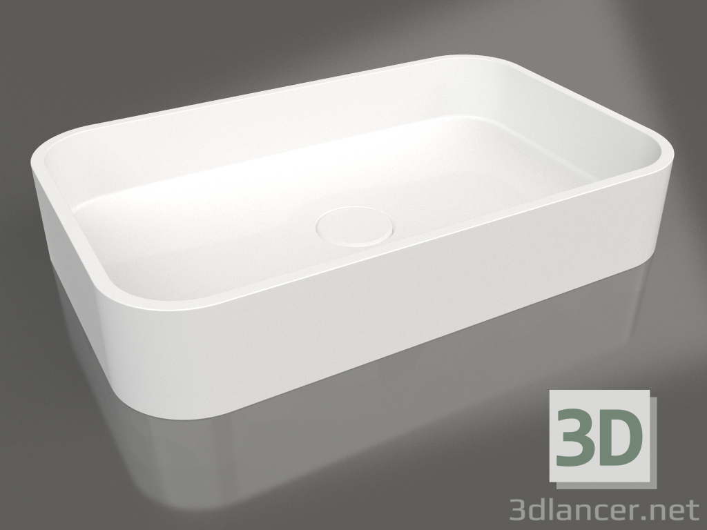 3D Modell Aufsatzwaschbecken CALLISTA 01 - Vorschau