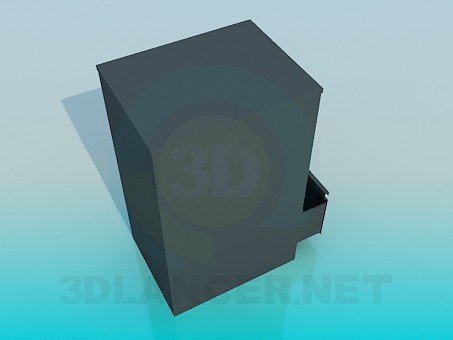 3d модель Тумба для документов в офис – превью 3d модель Тумба для документов в офис – превью