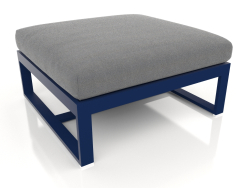 Pouf sectionnel (Bleu nuit)