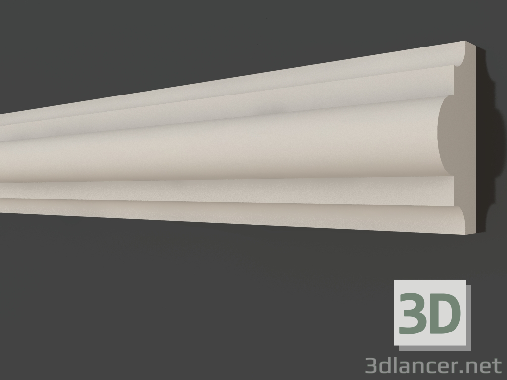 Modelo 3d Moldagem de gesso LG 107 (41x20) - preview