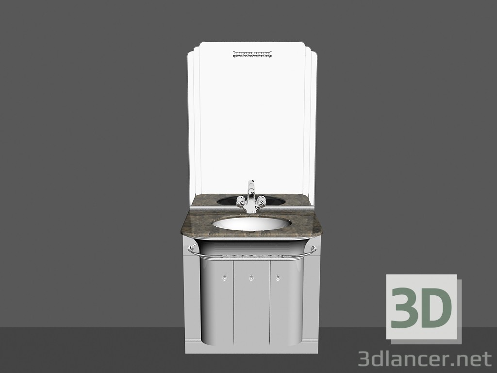 modèle 3D Système modulaire pour salle de bain (chanson) (51) - preview