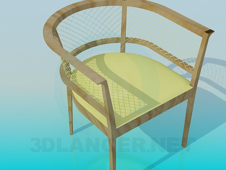 3D Modell Stuhl - Vorschau