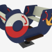 modèle 3D Rocking chair d'un terrain de jeux pour enfants Ship (6102) - preview