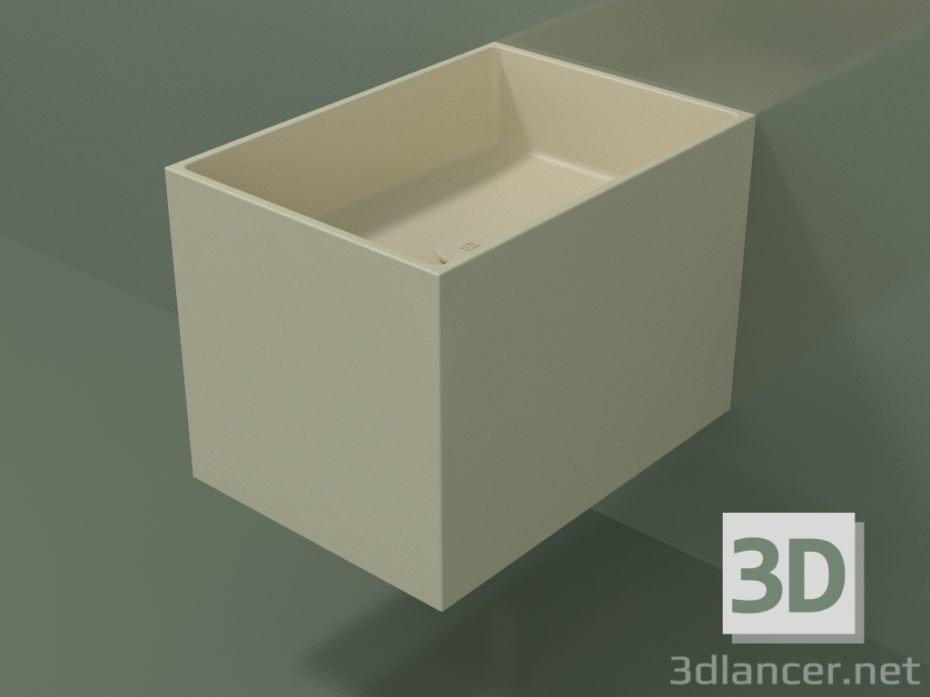 modello 3D Lavabo sospeso (02UN12301, Bone C39, L 36, P 50, H 36 cm) - anteprima