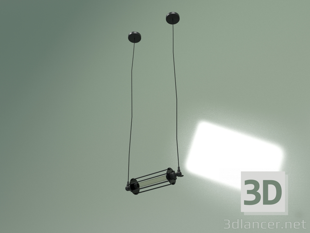 modello 3D Lampada a sospensione Tesla Cage - anteprima