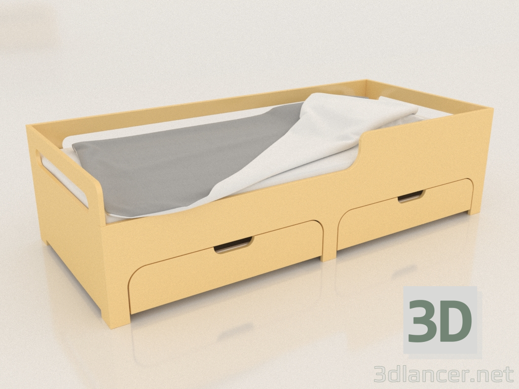 3D modeli Yatak MODU DR (BSDDR1) - önizleme