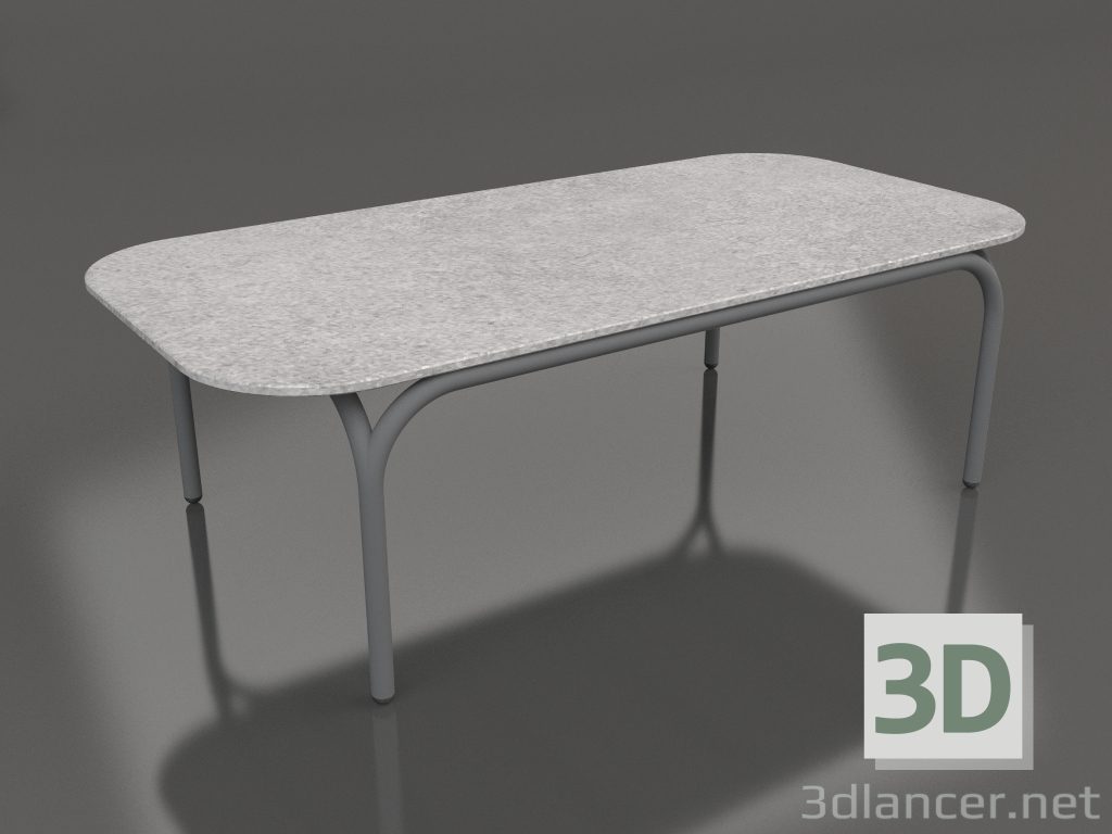 3d model Coffee table (Anthracite, DEKTON Kreta) - preview