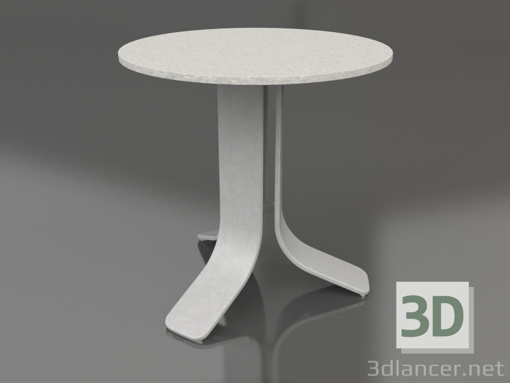 3d model Coffee table Ø50 (Agate grey, DEKTON Sirocco) - preview