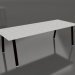 3D modeli Yemek masası 250 (Siyah, DEKTON) - önizleme
