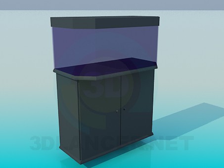 modelo 3D acuario - escuchar modelo 3D acuario - escuchar