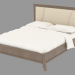 3d model Double bed L1IMONL - preview