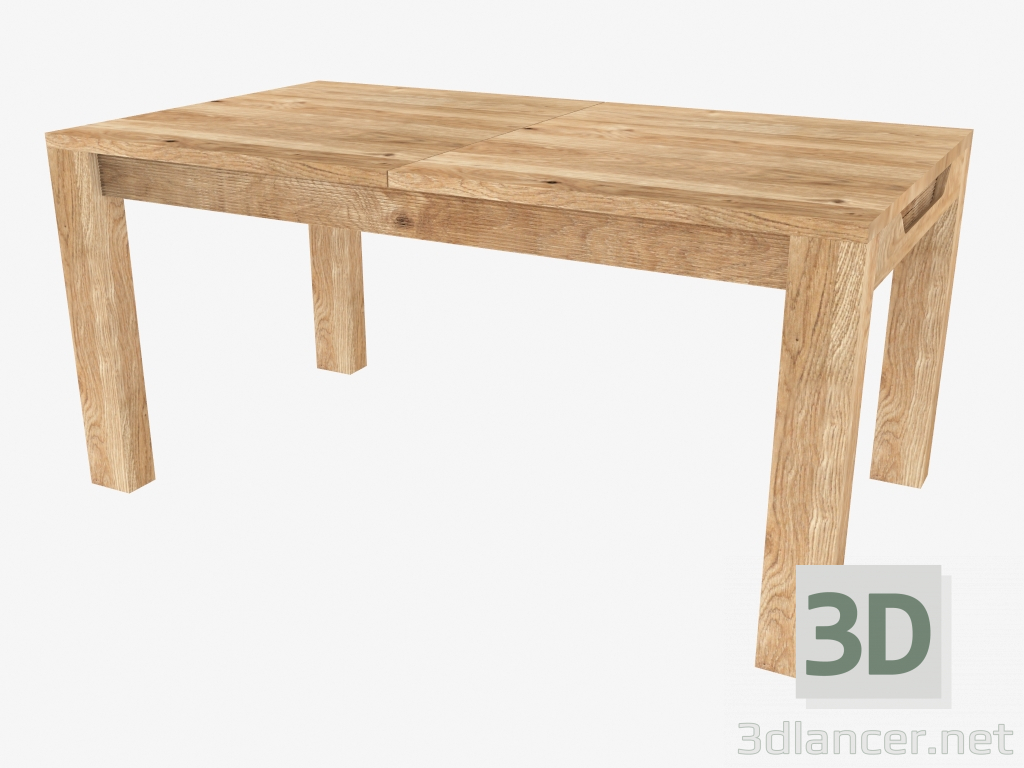 Modelo 3d Mesa de jantar (SE.1060 160-260x76x90cm) - preview