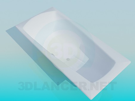 modelo 3D Baño estrecho - escuchar modelo 3D Baño estrecho - escuchar
