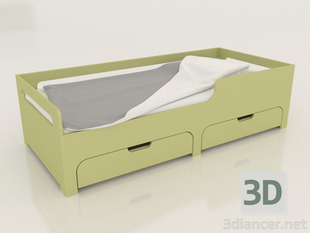modello 3D Letto MODE DR (BDDDR1) - anteprima