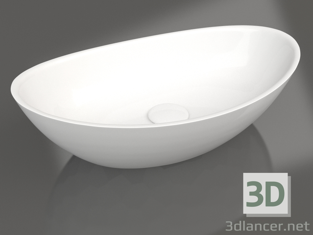 modèle 3D Lavabo à poser NOEMI - preview