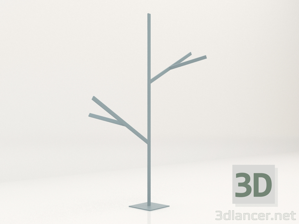 3D Modell Lampe M1 Baum (Blaugrau) - Vorschau