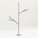 3D Modell Lampe M1 Baum (Blaugrau) - Vorschau