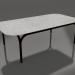 3d model Coffee table (Black, DEKTON Kreta) - preview