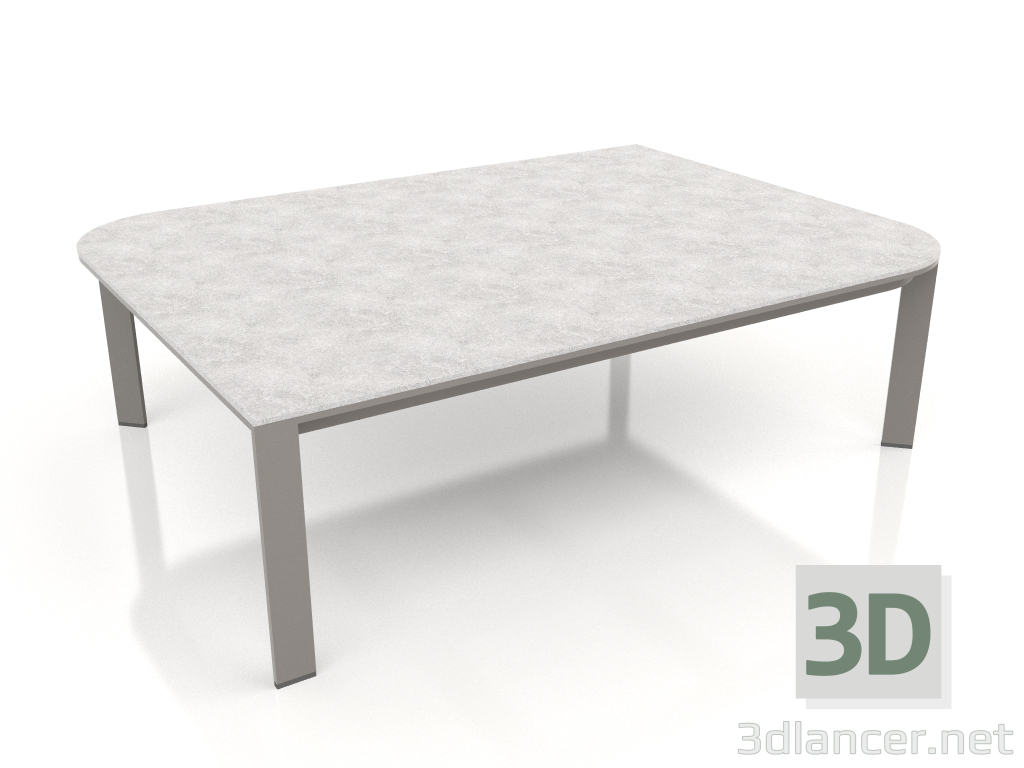 modèle 3D Table basse 120 (Gris quartz) - preview
