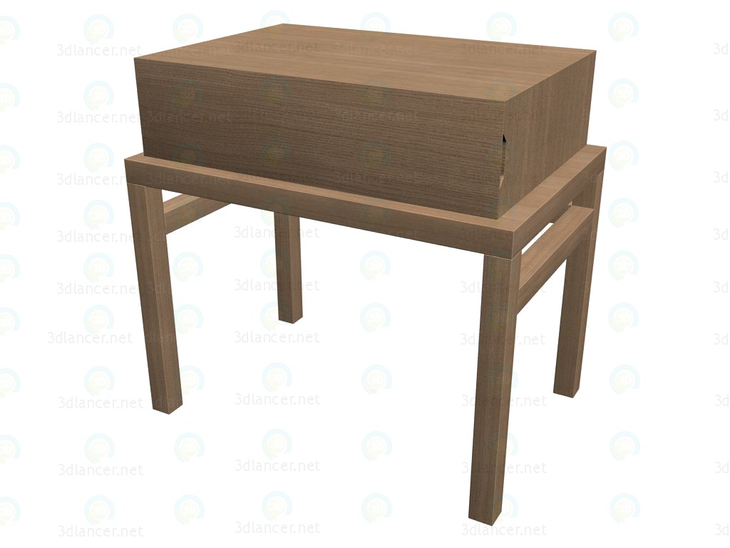 modello 3D Basso tavolo 9820 - anteprima