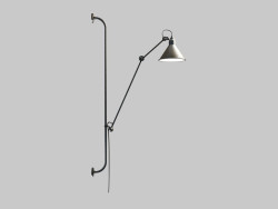 Lamp Wall-mounted rotto mb12018002-1fb black 1 set