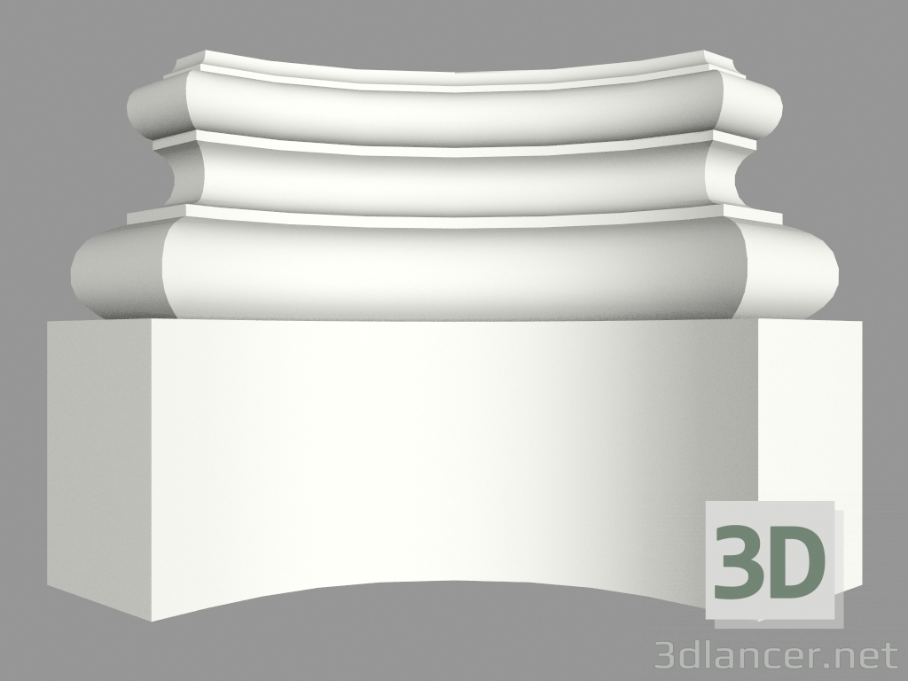 3 डी मॉडल पेडस्टल (पीएनयू 1) - पूर्वावलोकन