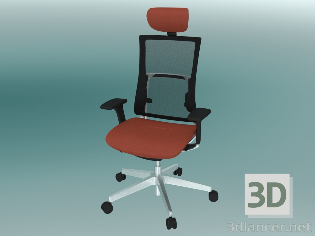 modèle 3D Chaise pivotante (151SFL) - preview