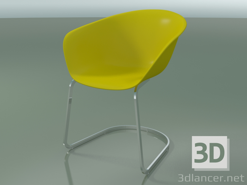 3D Modell Stuhl 4204 (auf der Konsole, PP0002) - Vorschau