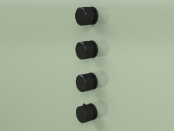Conjunto de misturador termostático com 3 válvulas de corte (16 50 0, NO)