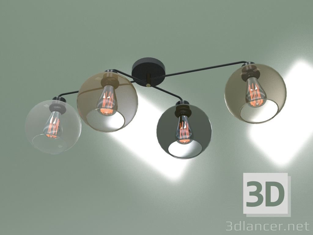 modello 3D Lampadario a soffitto 4460 - anteprima
