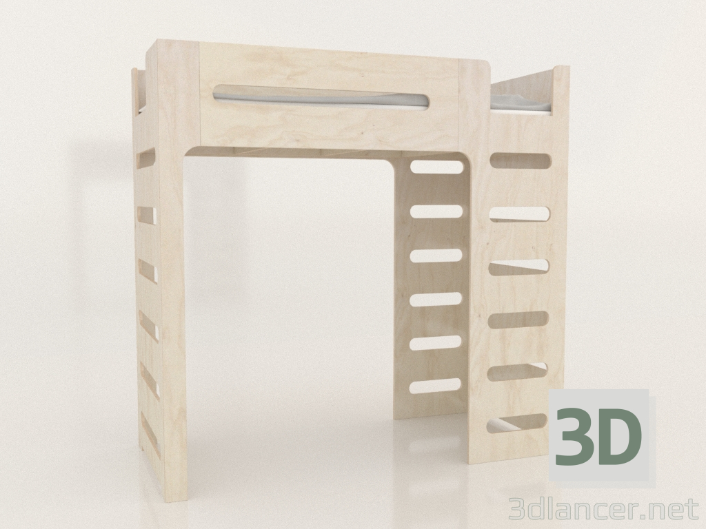 modèle 3D Lit mezzanine MOVE GR (FNMGR1) - preview
