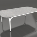 modello 3D Tavolino (Bianco, DEKTON Kreta) - anteprima