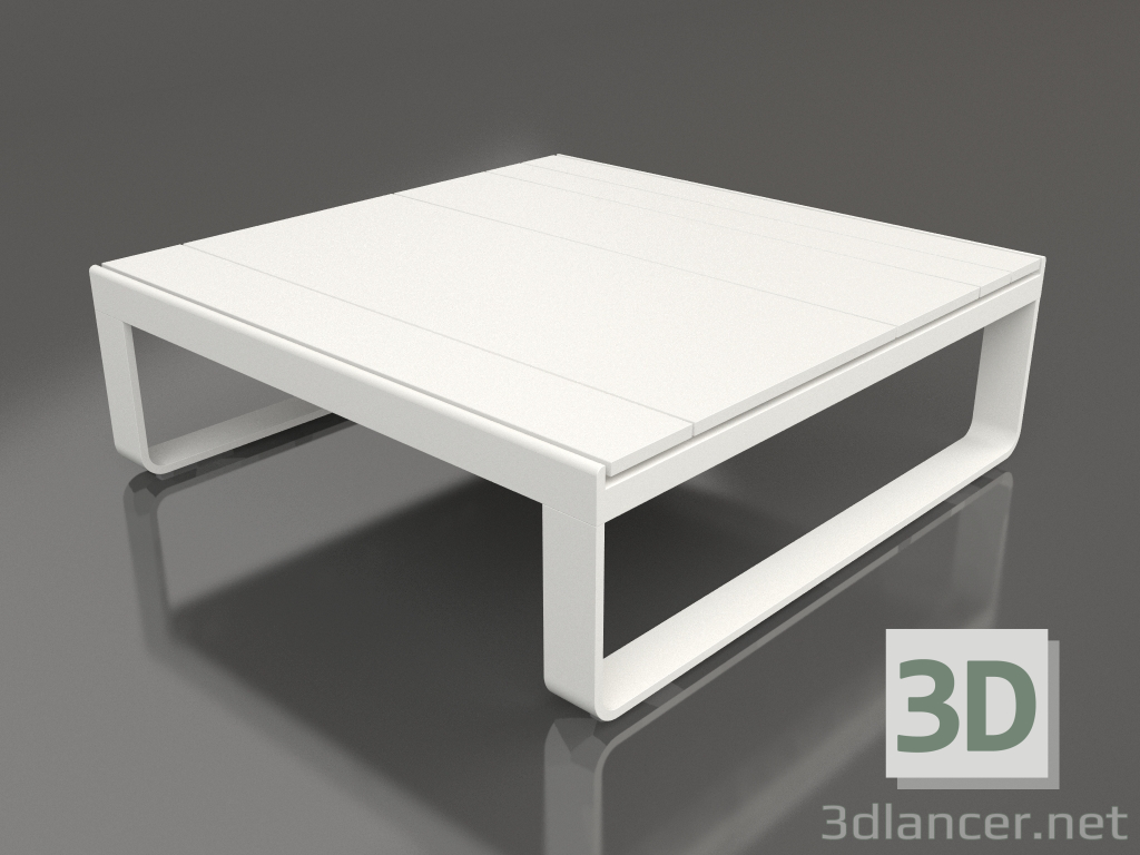 modèle 3D Table basse 90 (Polyéthylène blanc, Gris agate) - preview