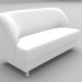 3D modeli Ofis kanepe - önizleme