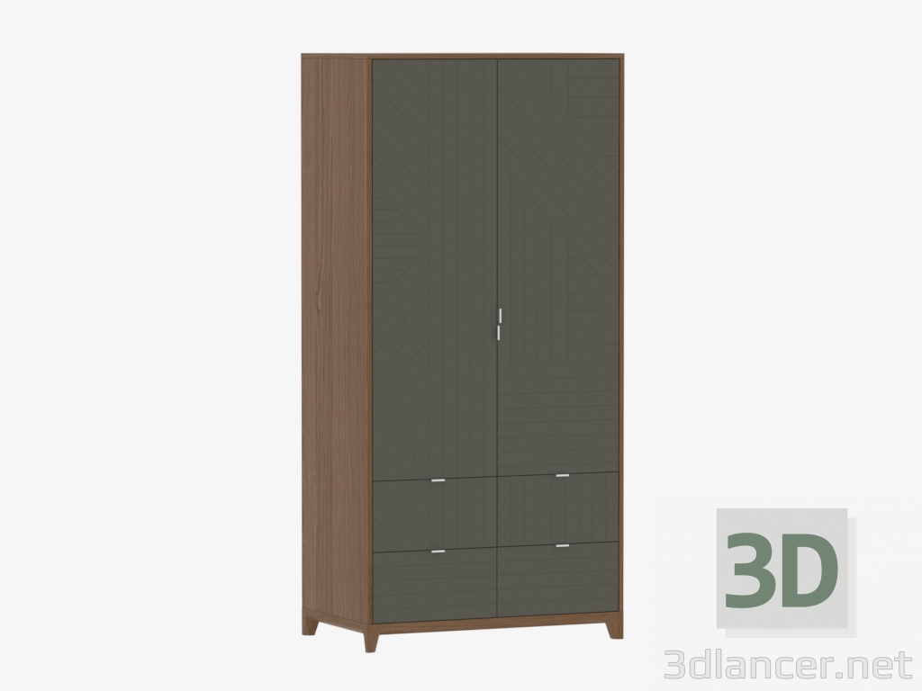 modèle 3D Armoire CASE № 4 - 1000 avec tiroirs (IDC018001923) - preview