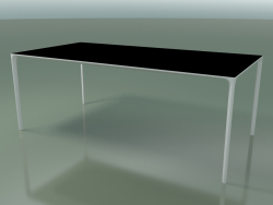 Rectangular table 0805 (H 74 - 100x200 cm, laminate Fenix F02, V12)