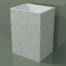 3d model Freestanding washbasin (03R136301, Carrara M01, L 60, P 48, H 85 cm) - preview